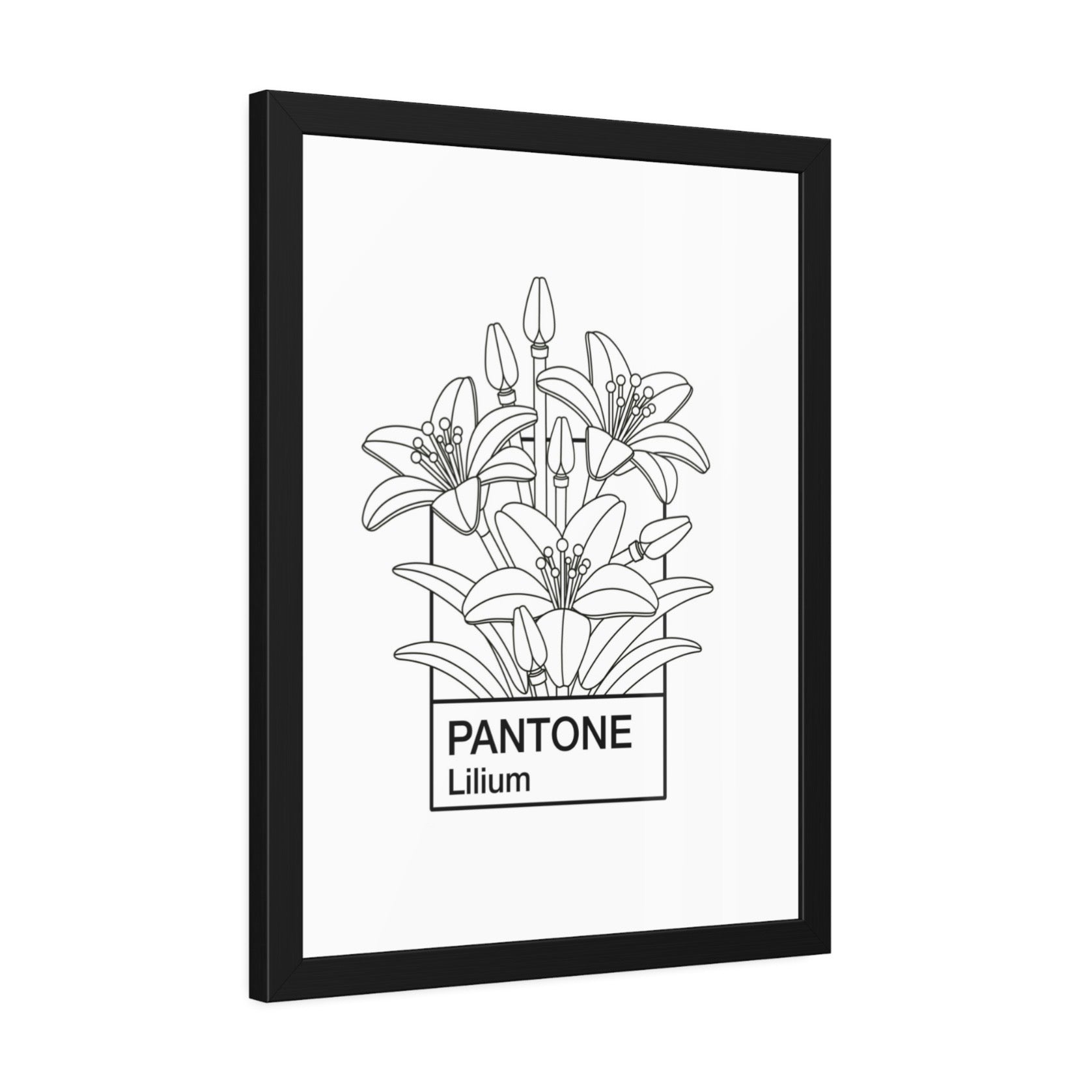 Pantone Lilium Art Print