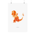 Limited Edition Japanese Origami Charmander Art Print