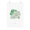 Limited Edition Japanese Origami Bulbasaur Art Print