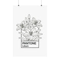 Pantone Lilium Art Print