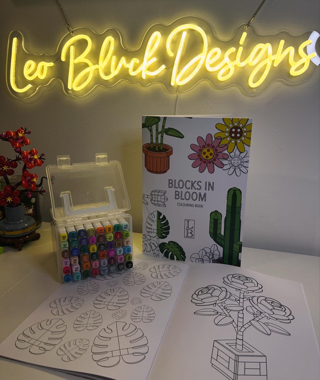 Blocks In Bloom & Pantone Monstera Bundle